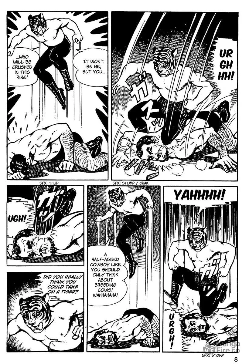 Read Tiger Mask chapter 1 image 9 on Lezhin