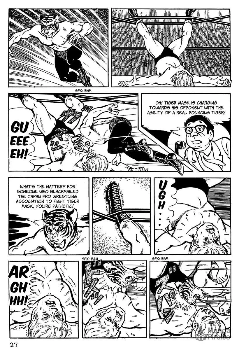 Read Tiger Mask chapter 2 image 8 on Lezhin