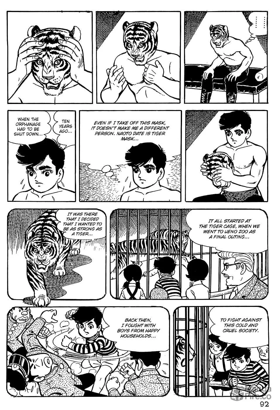 Read Tiger Mask chapter 5 image 5 on Lezhin