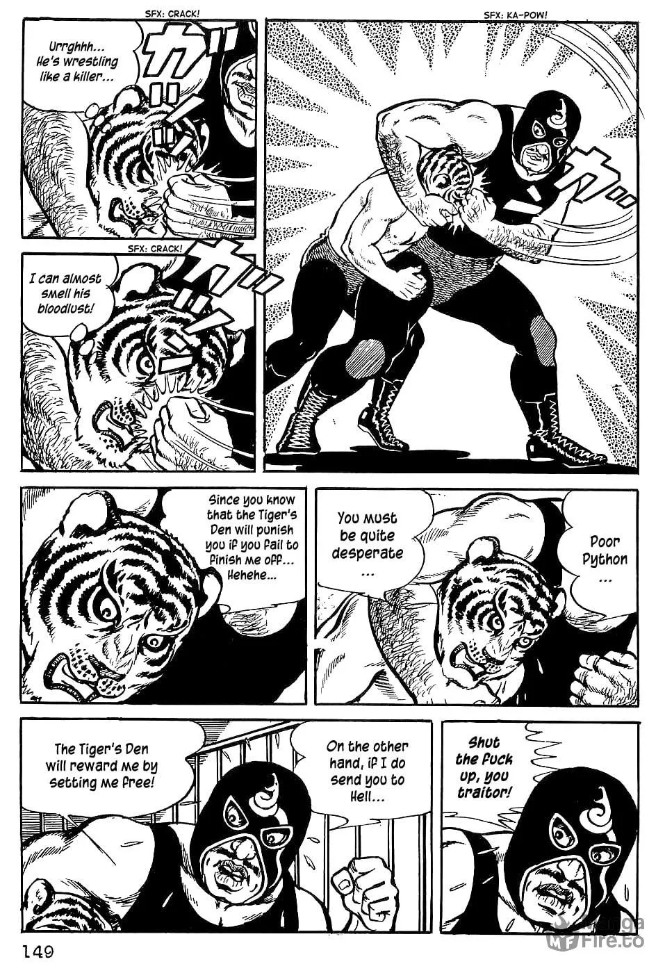 Read Tiger Mask chapter 7 image 11 on Lezhin
