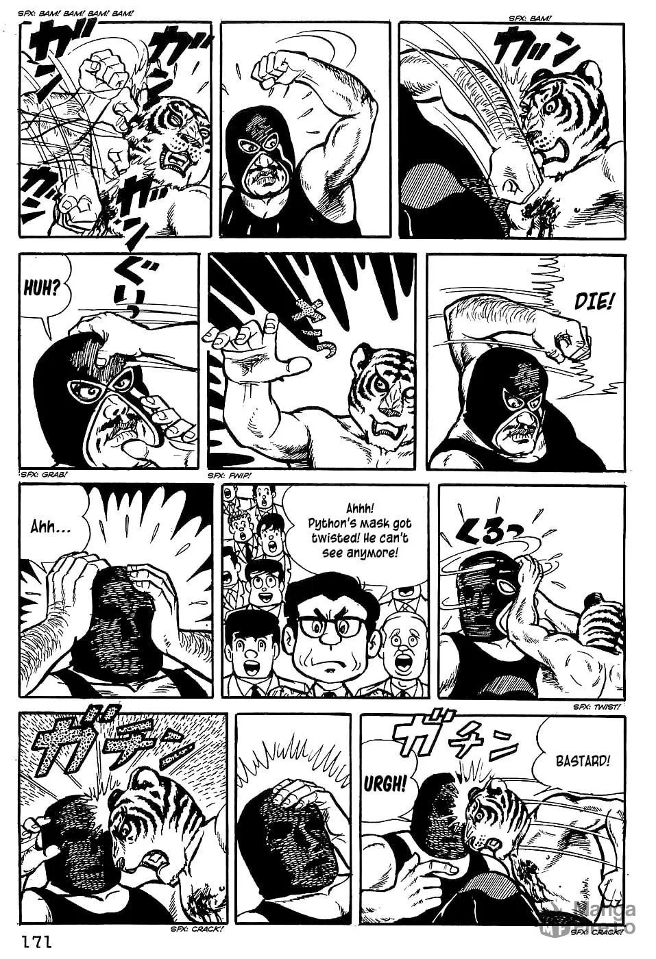 Read Tiger Mask chapter 8 image 8 on Lezhin