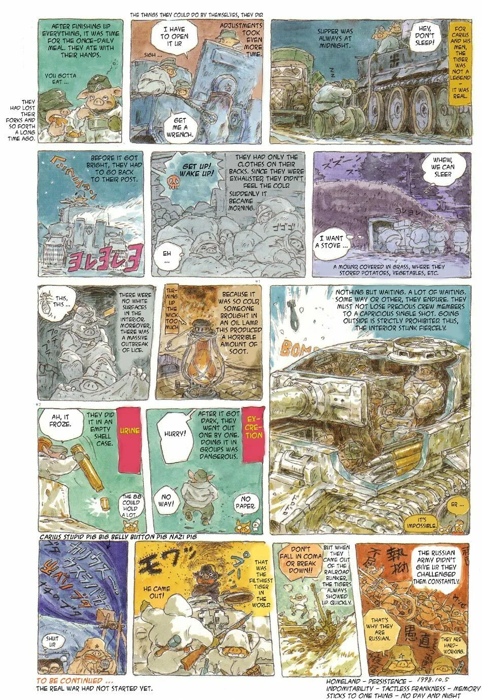 Read Tigers Covered With Mud (Colored) chapter 1 image 5 on Lezhin