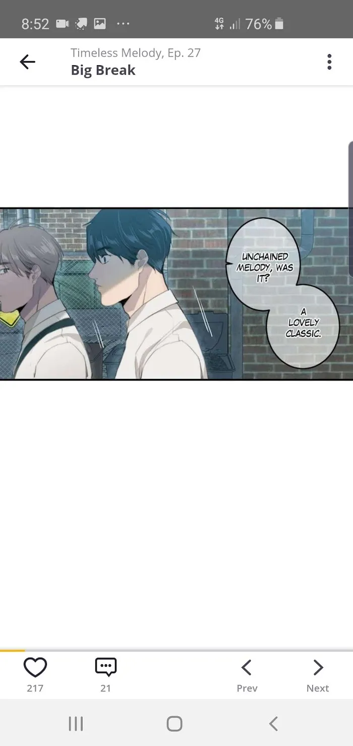 Read Timeless melody chapter 27 image 1 on Lezhin