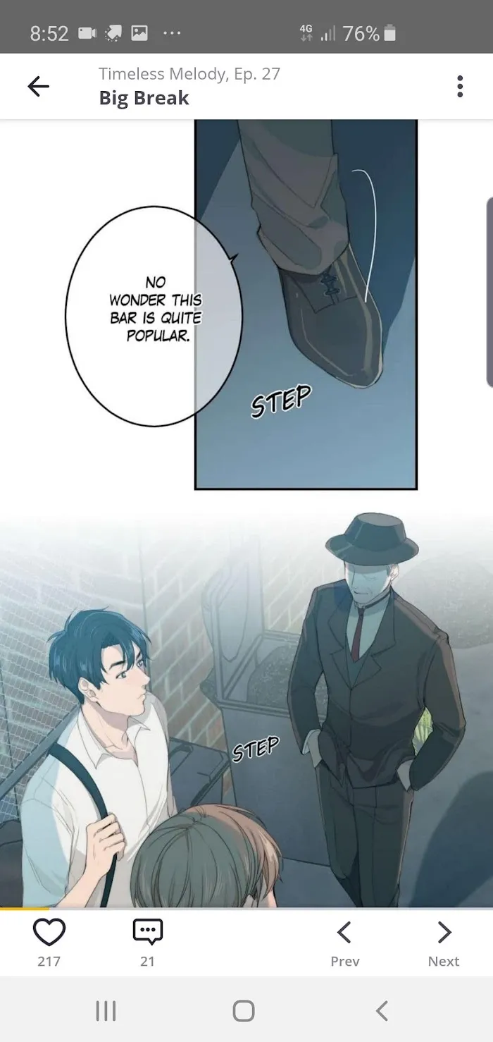 Read Timeless melody chapter 27 image 2 on Lezhin