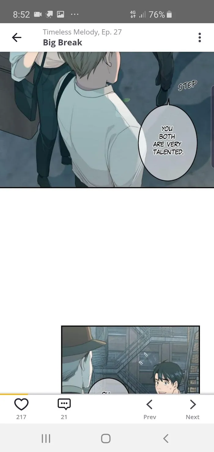 Read Timeless melody chapter 27 image 3 on Lezhin