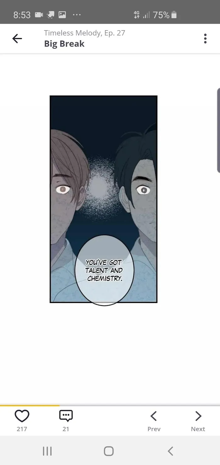 Read Timeless melody chapter 27 image 8 on Lezhin