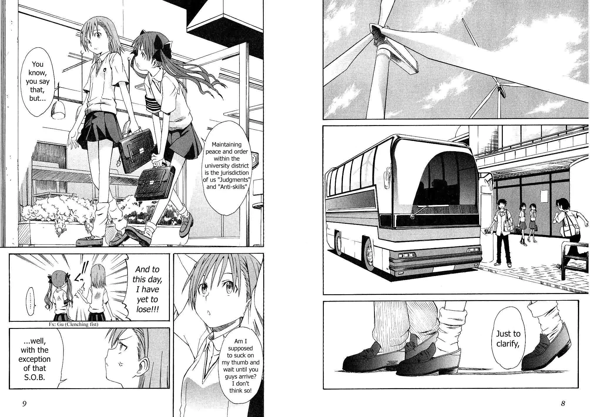 To Aru Kagaku no Rail gun Chapter 1.1 page 5 - 
