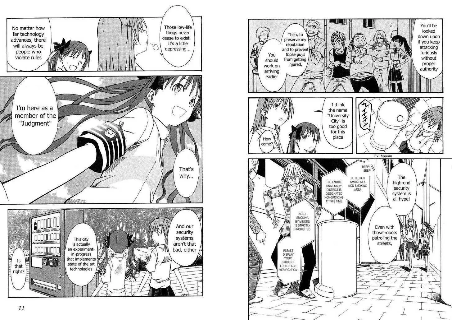 To Aru Kagaku no Rail gun Chapter 1 page 11 - 