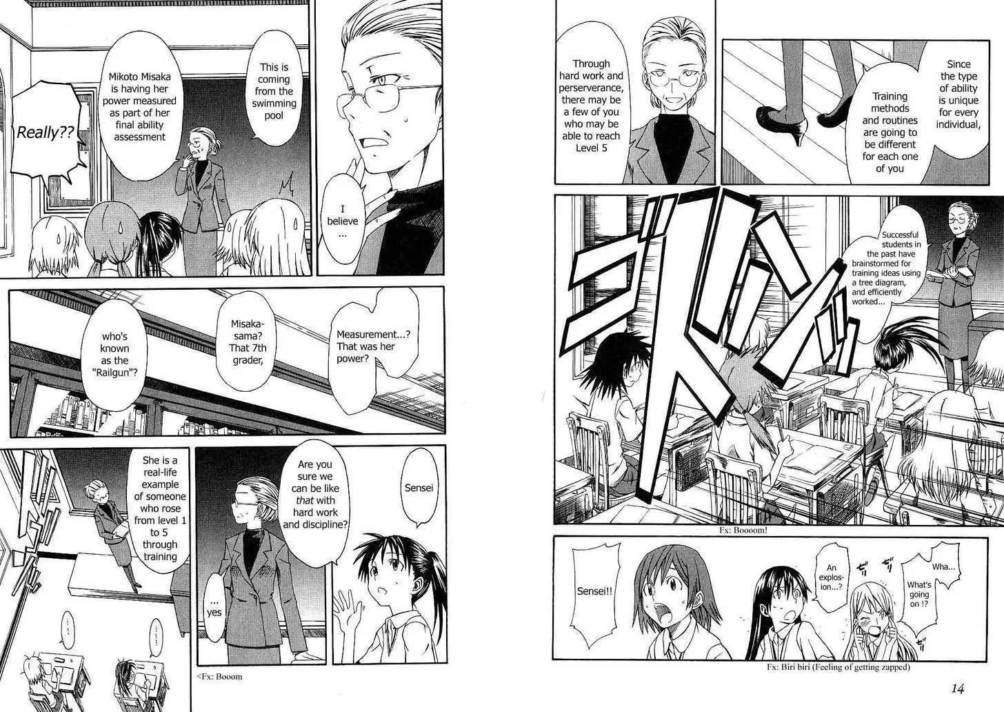 To Aru Kagaku no Rail gun Chapter 1 page 13 - 