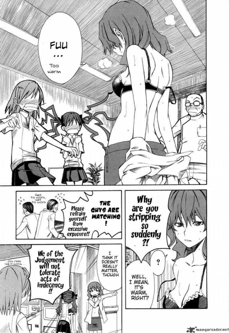 To Aru Kagaku no Rail gun Chapter 8 page 12 - 