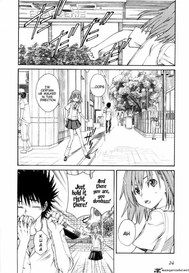 To Aru Kagaku no Rail gun Chapter 8 page 25 - 