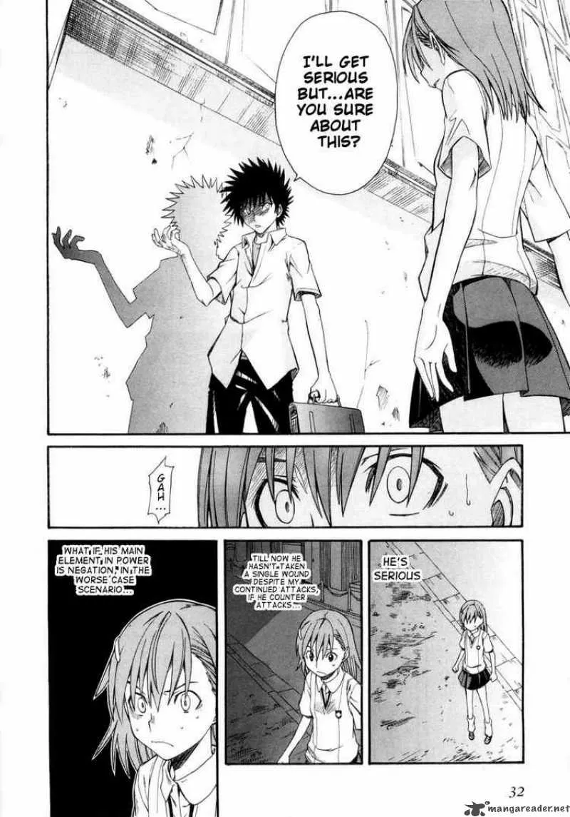 To Aru Kagaku no Rail gun Chapter 8 page 33 - 