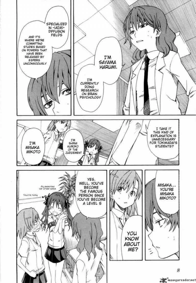 To Aru Kagaku no Rail gun Chapter 8 page 9 - 