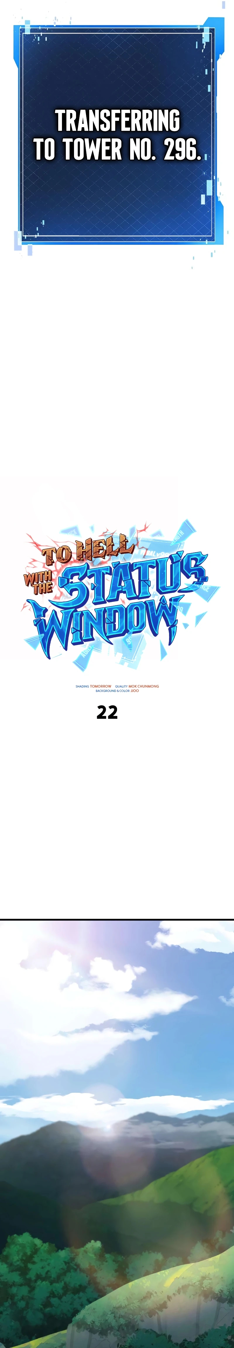 Read To Hell With the Status Window chapter 22 image 25 on Lezhin