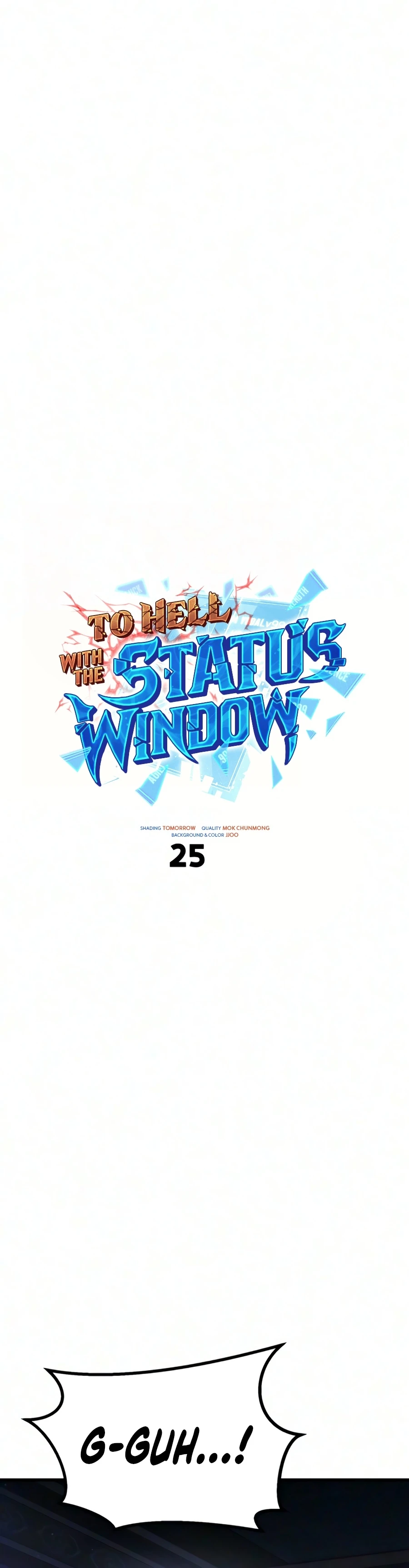 Read To Hell With the Status Window chapter 25 image 25 on Lezhin