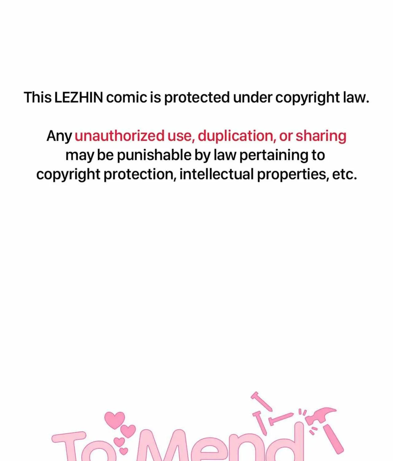 Read To Mend A Heart chapter 36 image 1 on Lezhin