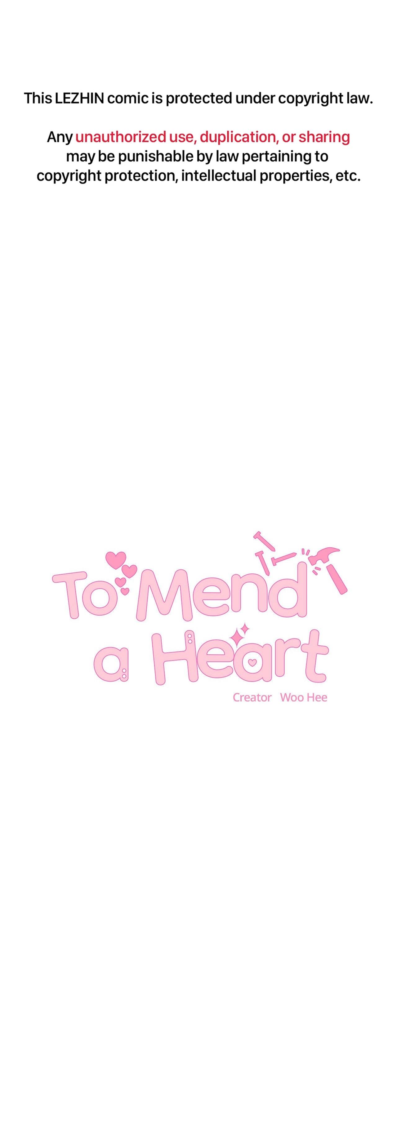 Read To Mend A Heart chapter 54 image 1 on Lezhin