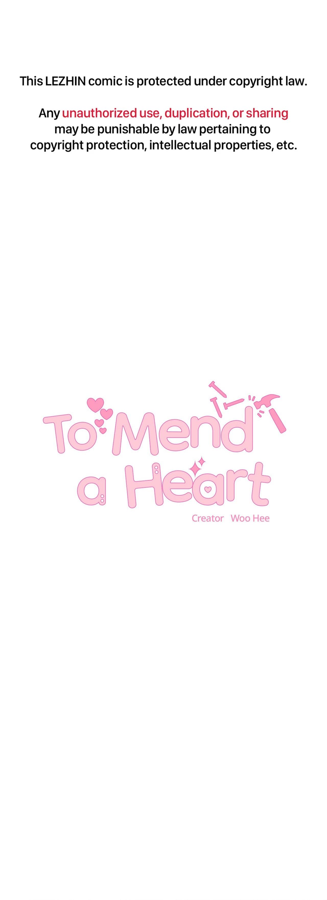 Read To Mend A Heart chapter 55 image 1 on Lezhin