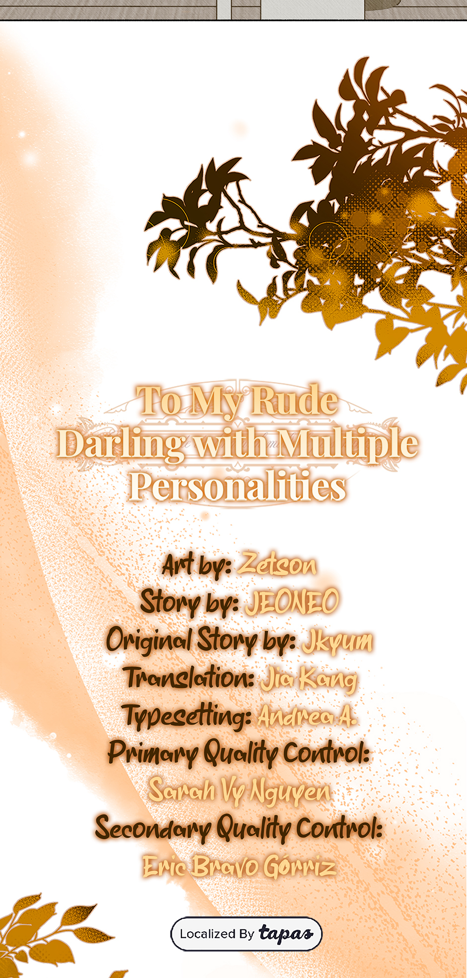 To My Rude Darling with Multiple Personalities Chapter 25 page 10 - 