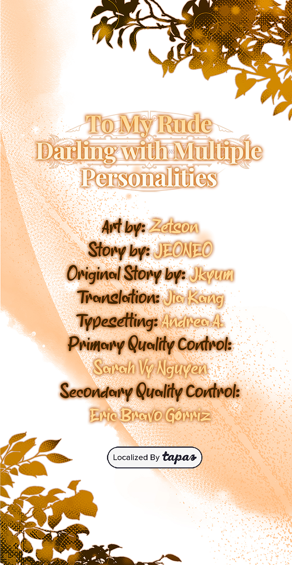 To My Rude Darling with Multiple Personalities Chapter 37 page 38 - 