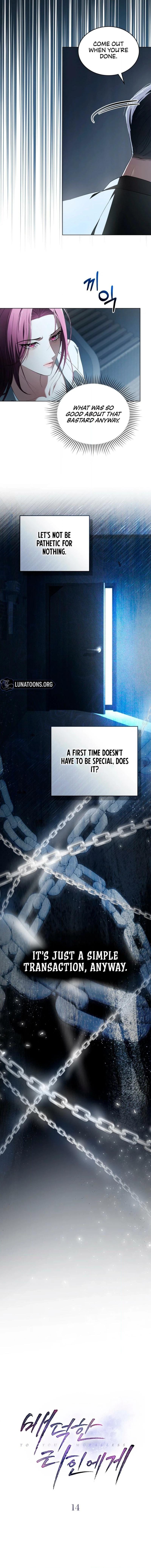 Read To the One Without Virtue chapter 14 image 3 on Lezhin
