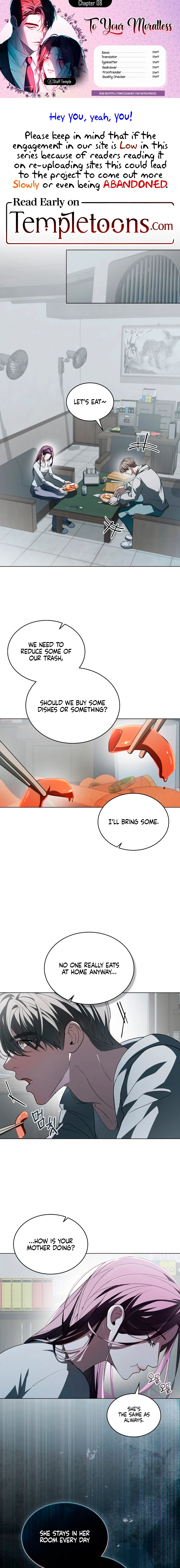 Read To the One Without Virtue chapter 8 image 0 on Lezhin