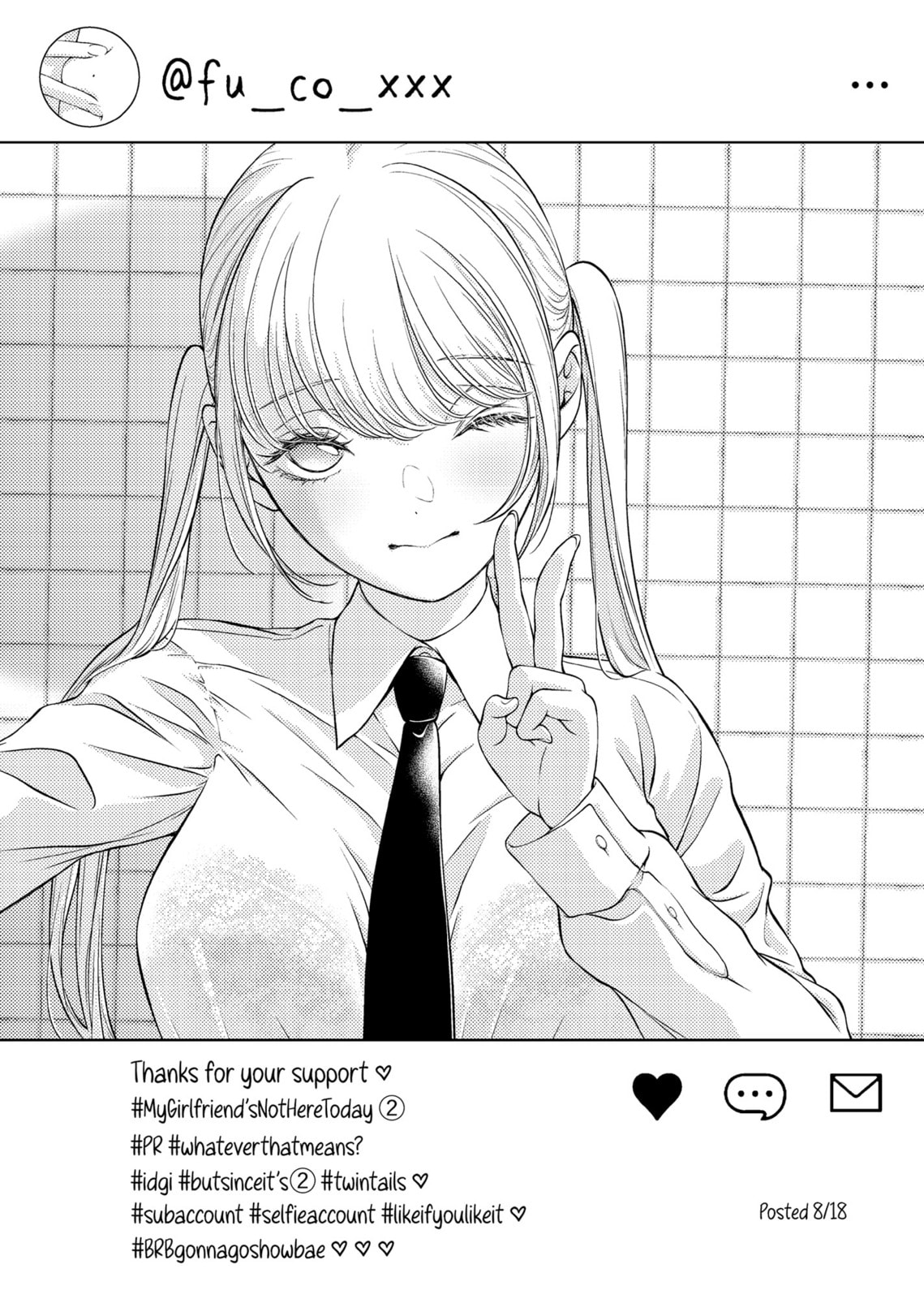 Read Today, She Is Not Here... chapter 10.1 image 3 on Lezhin