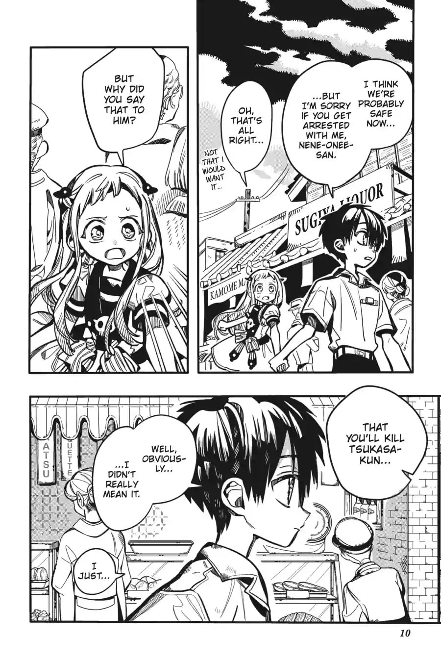 Toilet-Bound Hanako-kun Chapter 355 page 10 - 