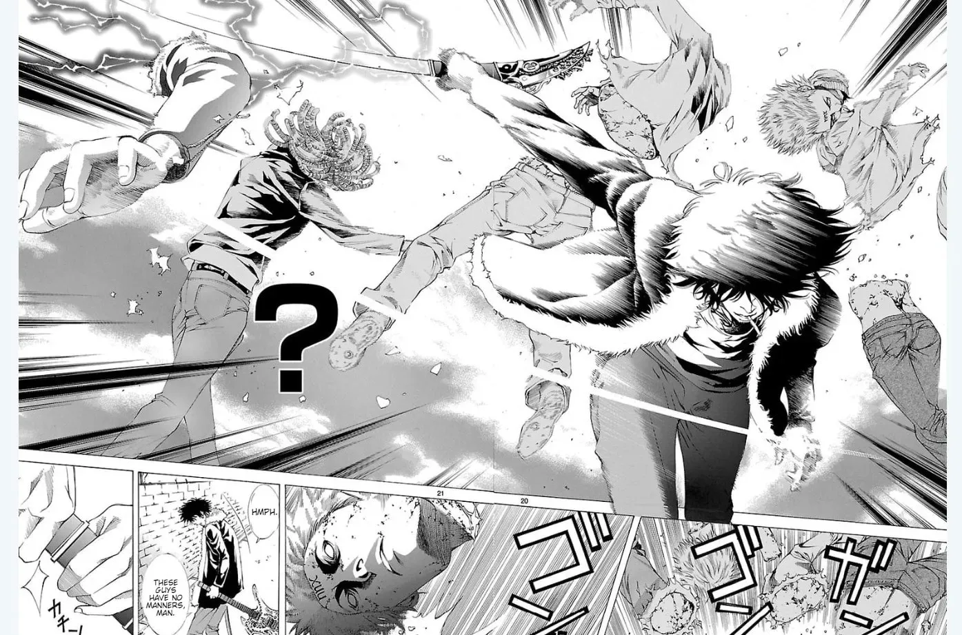 Read Tokkou Zero chapter 1 image 17 on Lezhin