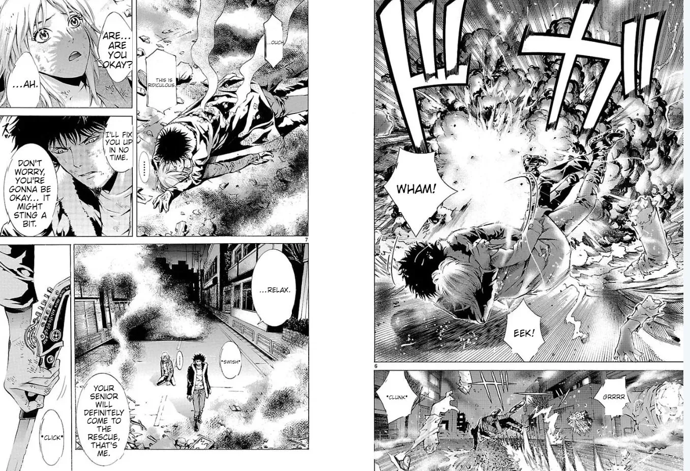 Read Tokkou Zero chapter 6 image 5 on Lezhin