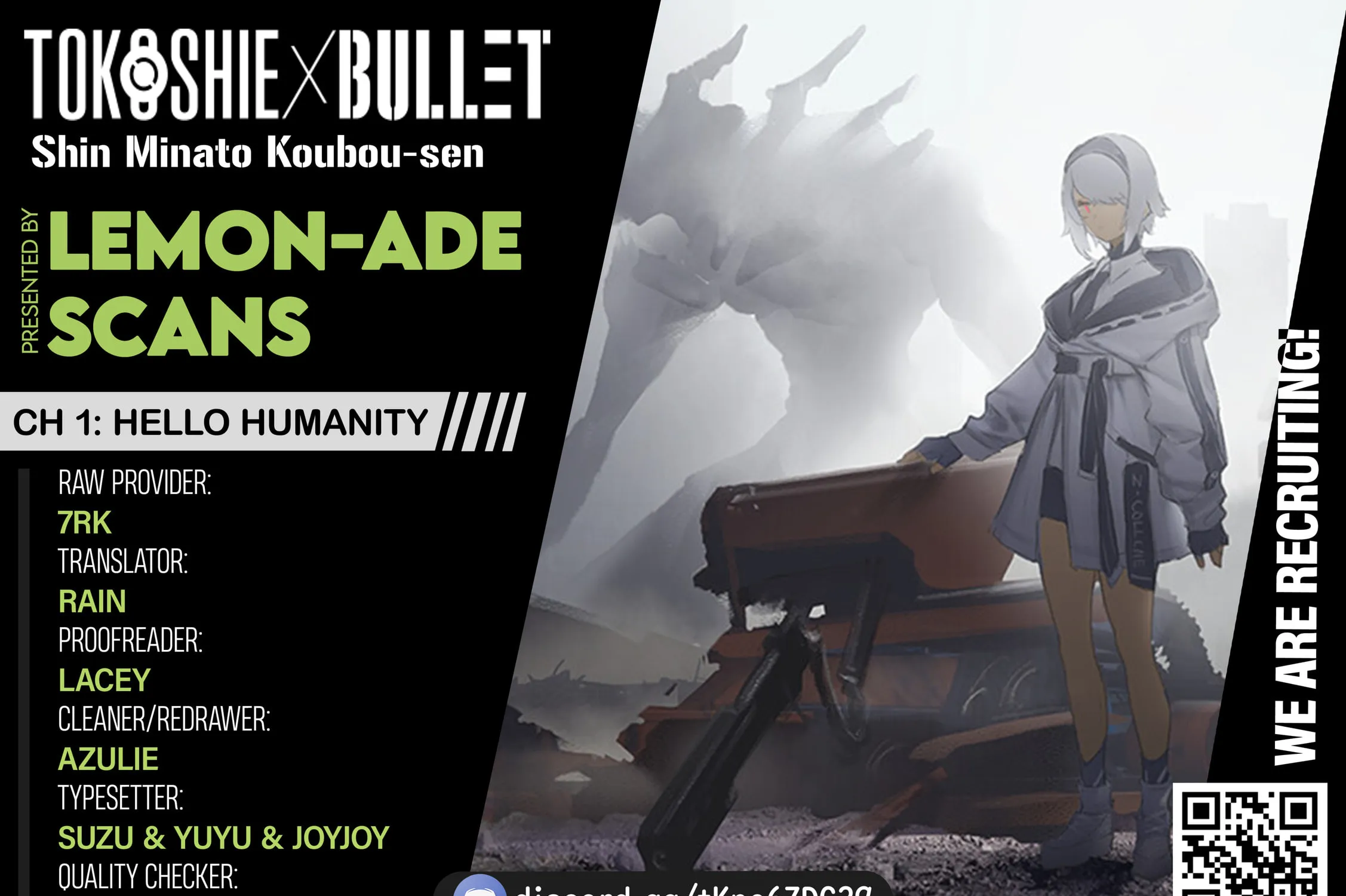 Tokoshie × Bullet - Shin Minato Koubou-sen Chapter 1 page 110 - 