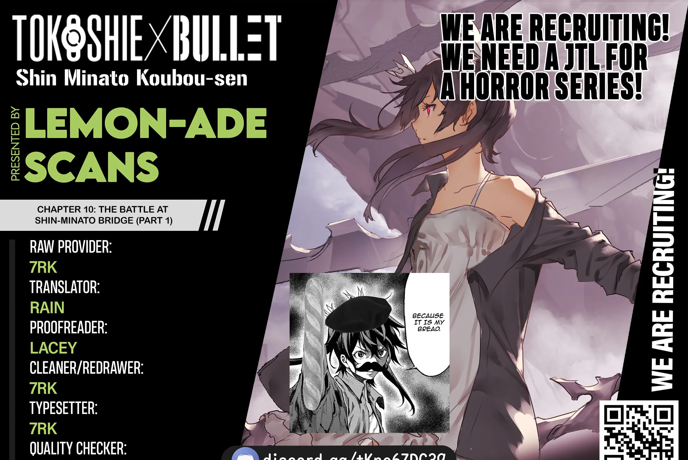 Tokoshie × Bullet - Shin Minato Koubou-sen Chapter 10 page 37 - 