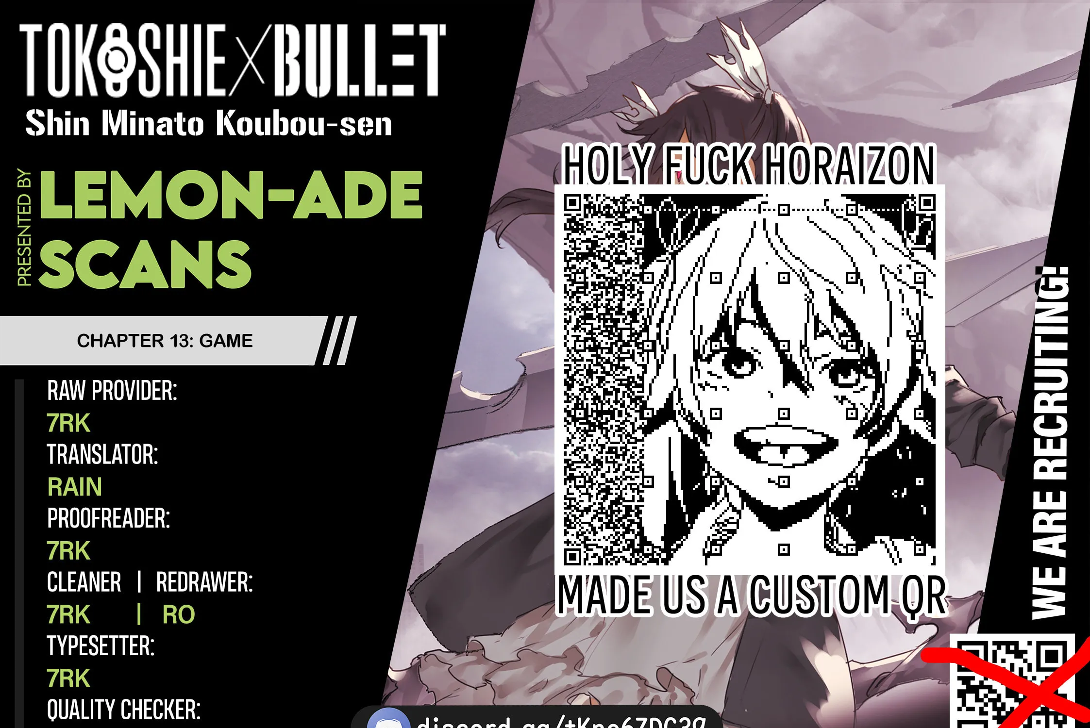Tokoshie × Bullet - Shin Minato Koubou-sen Chapter 13 page 37 - 