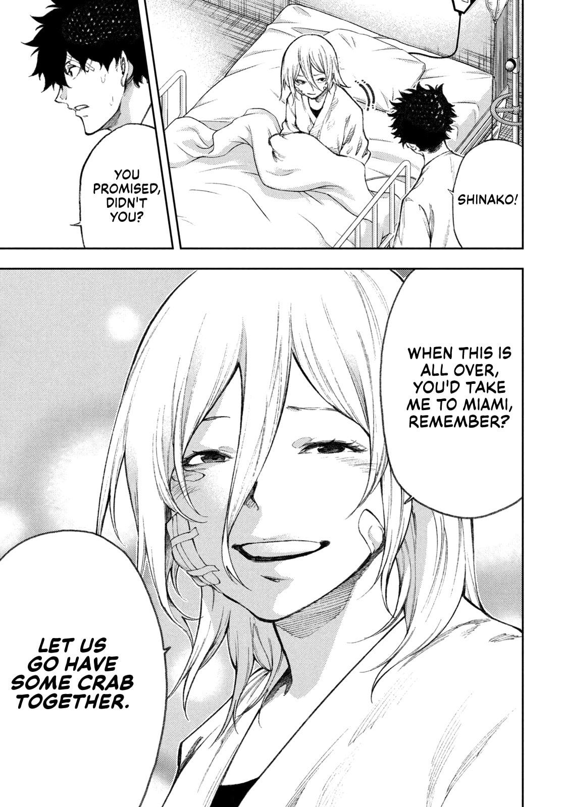 Tokoshie × Bullet - Shin Minato Koubou-sen Chapter 36 page 3 - 