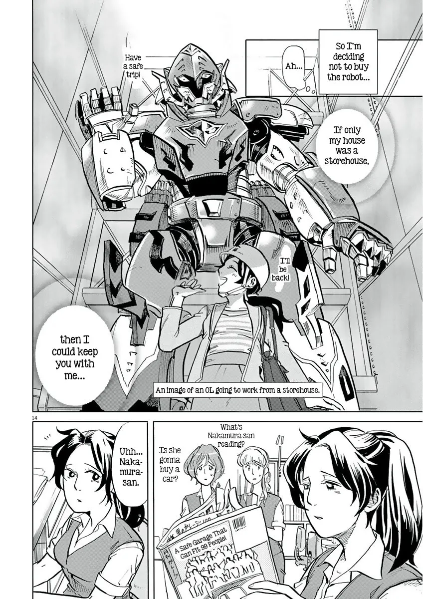 Read Tokusatsu Gagaga chapter 13 image 13 on Lezhin