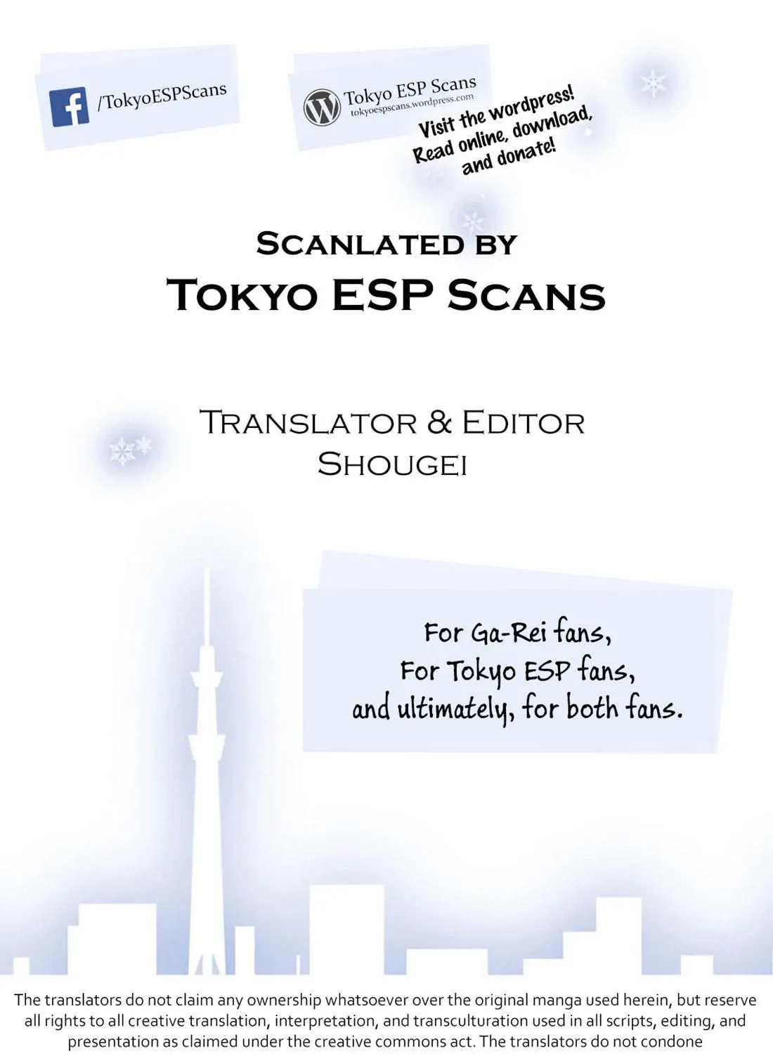 Tokyo ESP x Ga-rei - Shadow Walker Chapter 1 page 5 - 