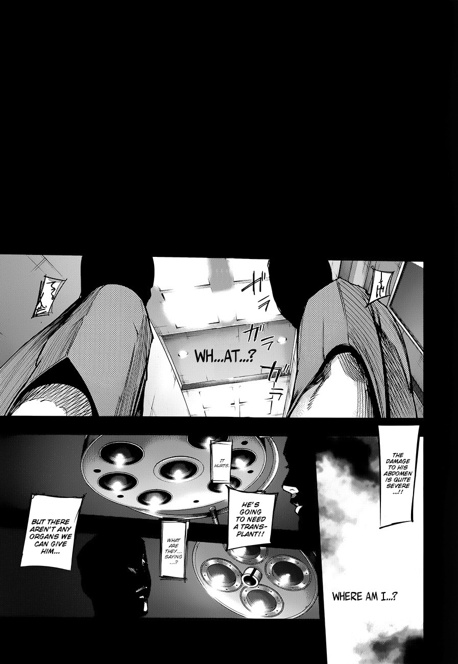 Read Tokyo Ghoul chapter 0 image 35 on Lezhin