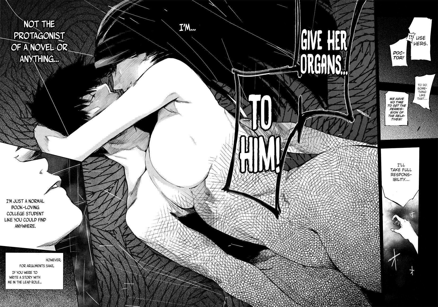 Read Tokyo Ghoul chapter 0 image 36 on Lezhin