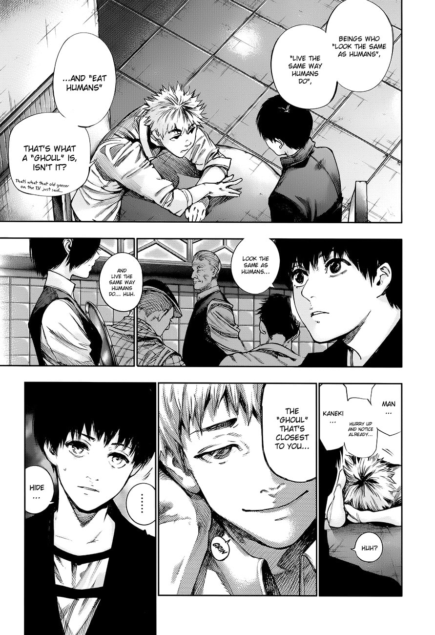 Read Tokyo Ghoul chapter 0 image 6 on Lezhin