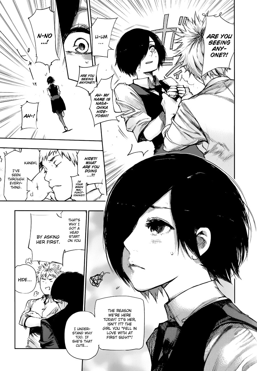 Read Tokyo Ghoul chapter 0 image 8 on Lezhin