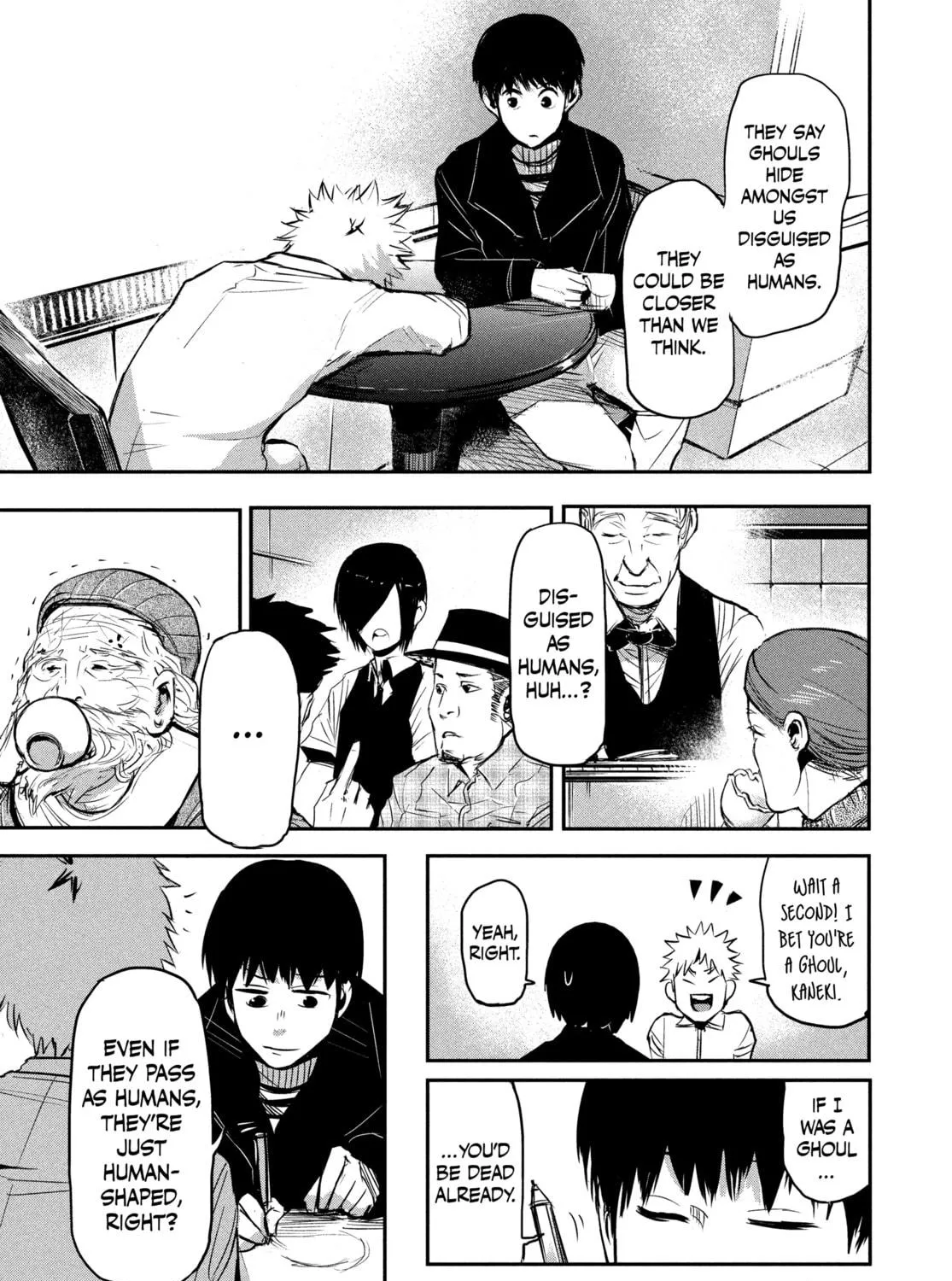 Read Tokyo Ghoul chapter 1 image 10 on Lezhin