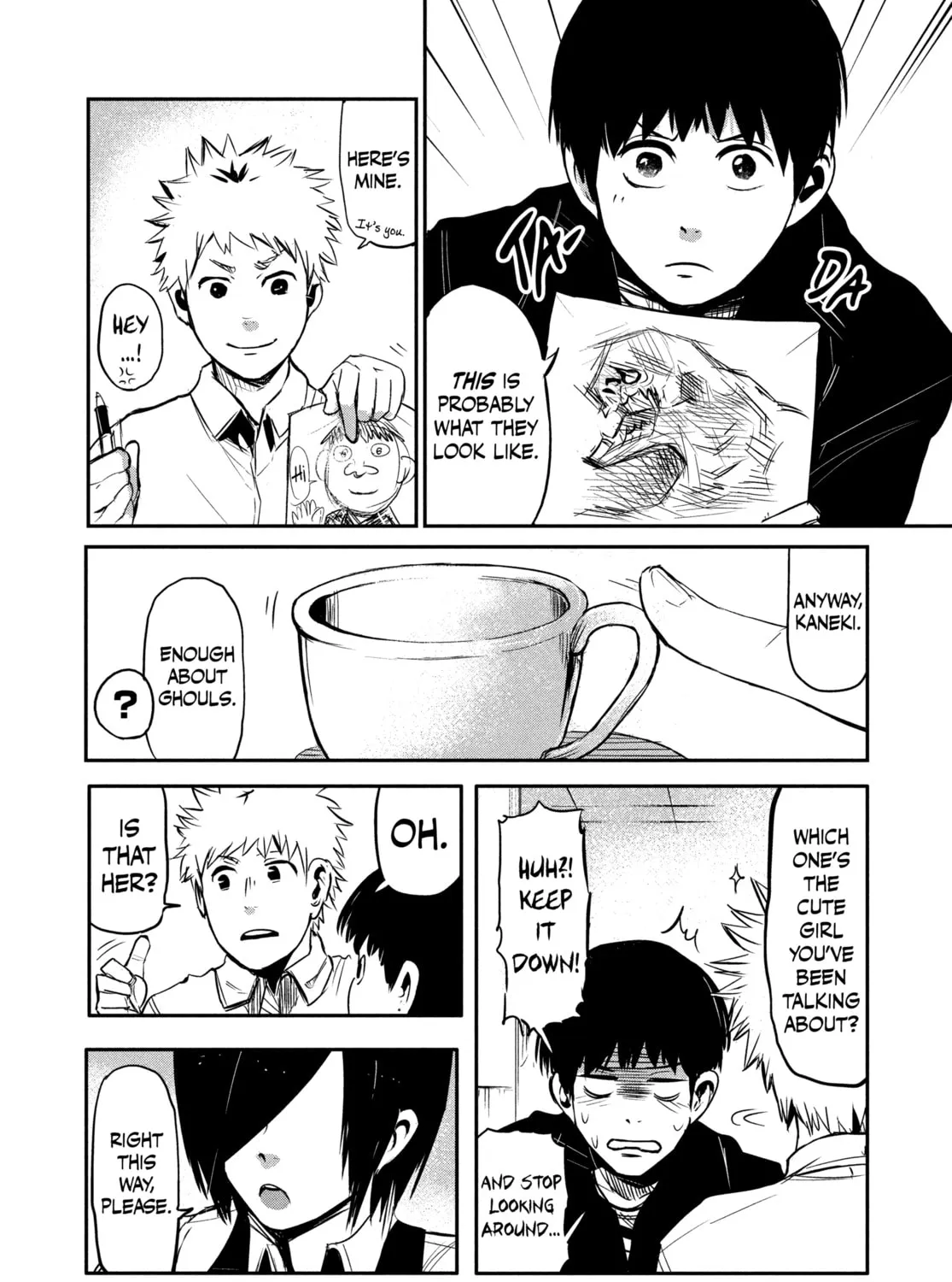 Read Tokyo Ghoul chapter 1 image 12 on Lezhin