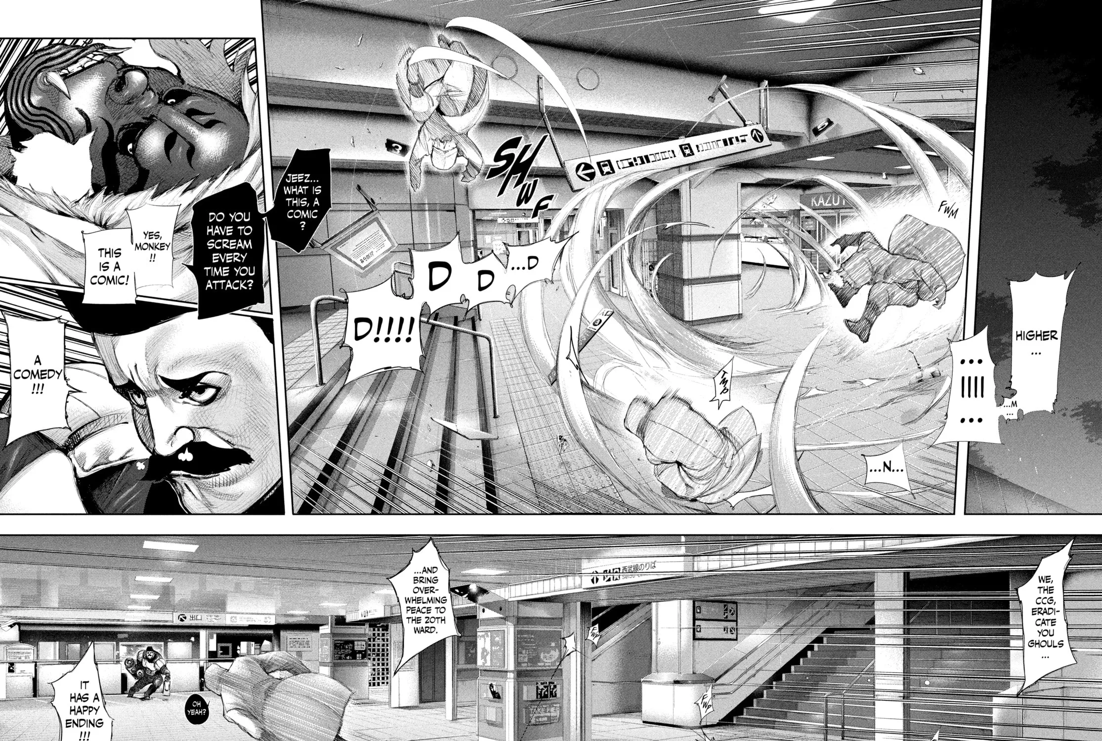 Read Tokyo Ghoul chapter 129 image 2 on Lezhin
