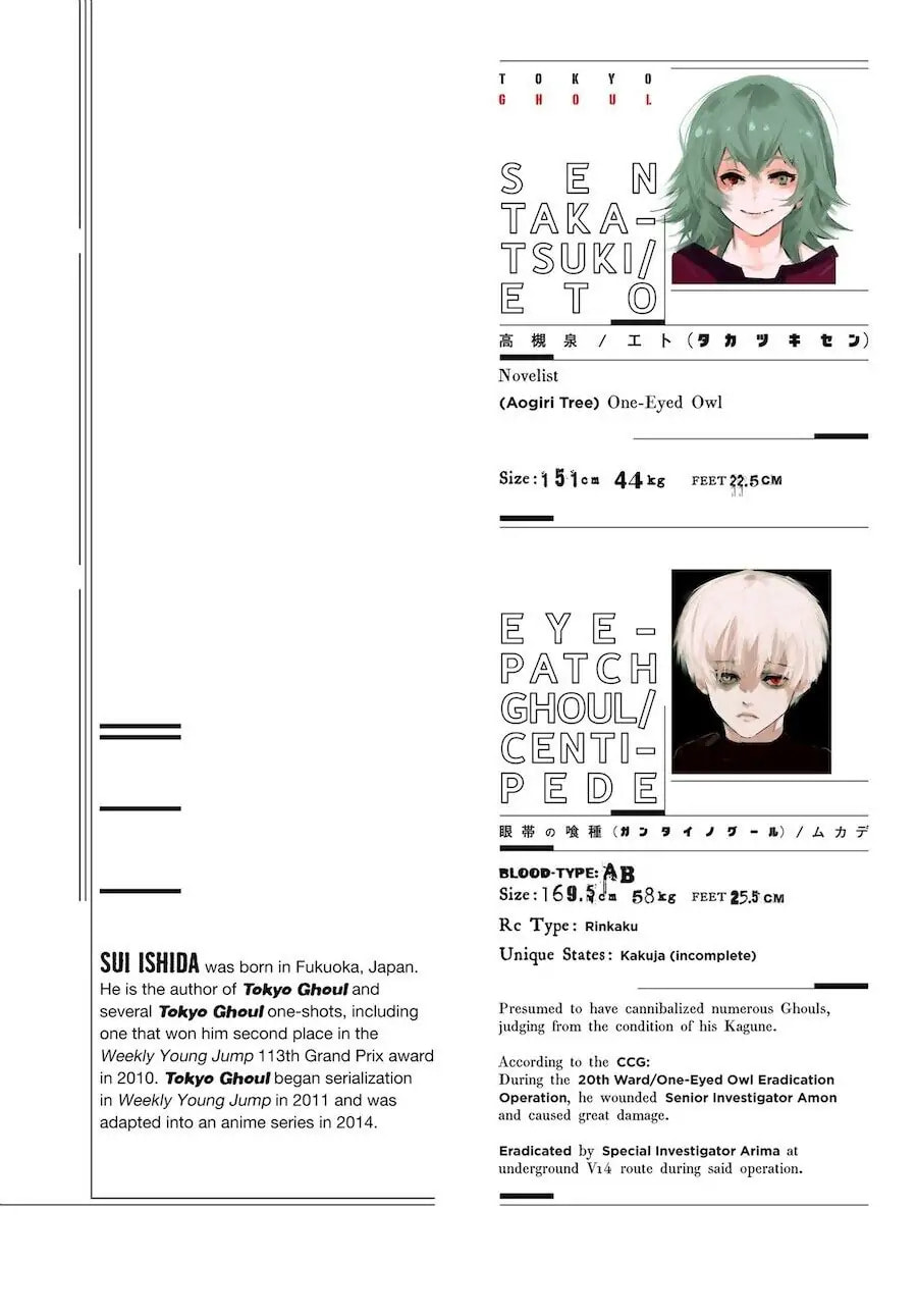 Read Tokyo Ghoul chapter 143.5 image 4 on Lezhin