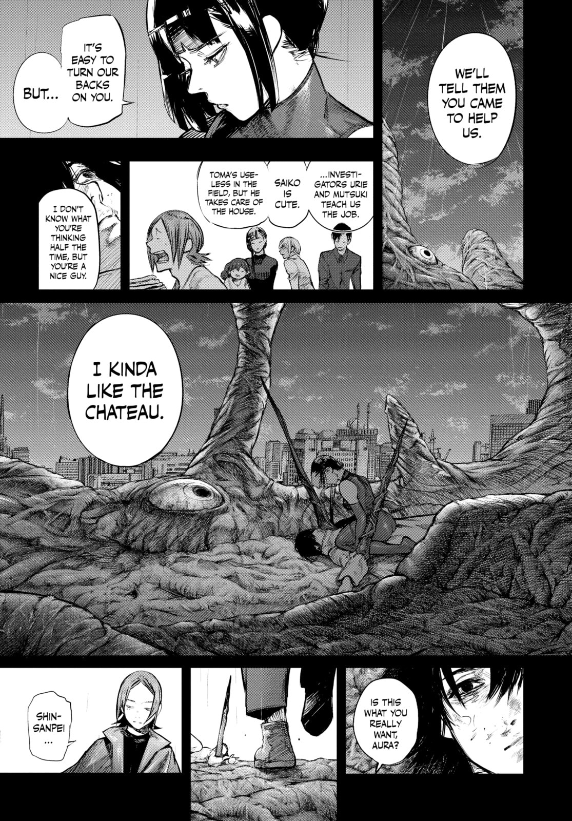 Read Tokyo Ghoul chapter 155 image 14 on Lezhin