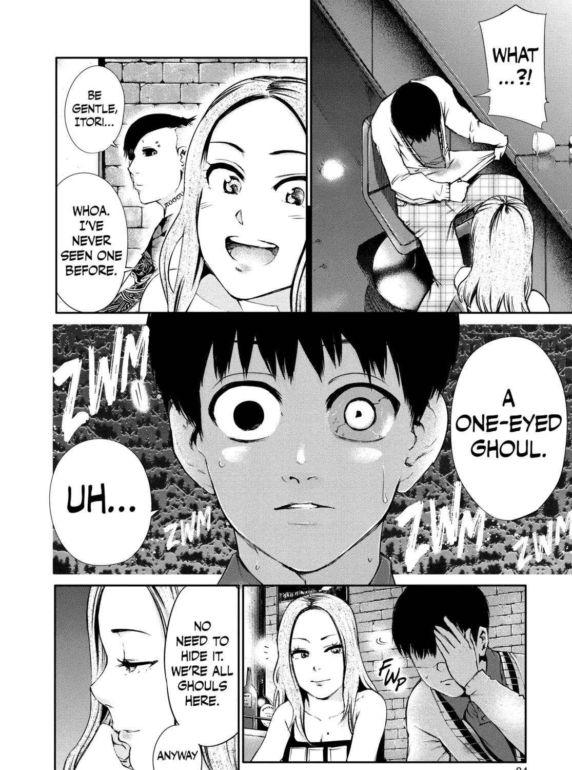 Read Tokyo Ghoul chapter 34 image 14 on Lezhin