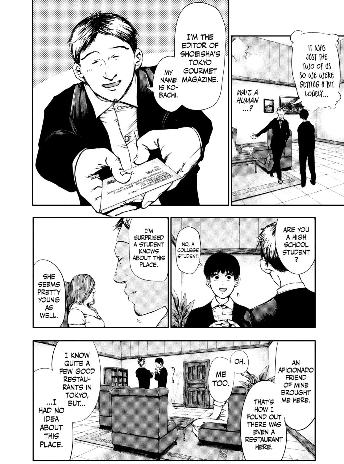 Read Tokyo Ghoul chapter 37 image 8 on Lezhin