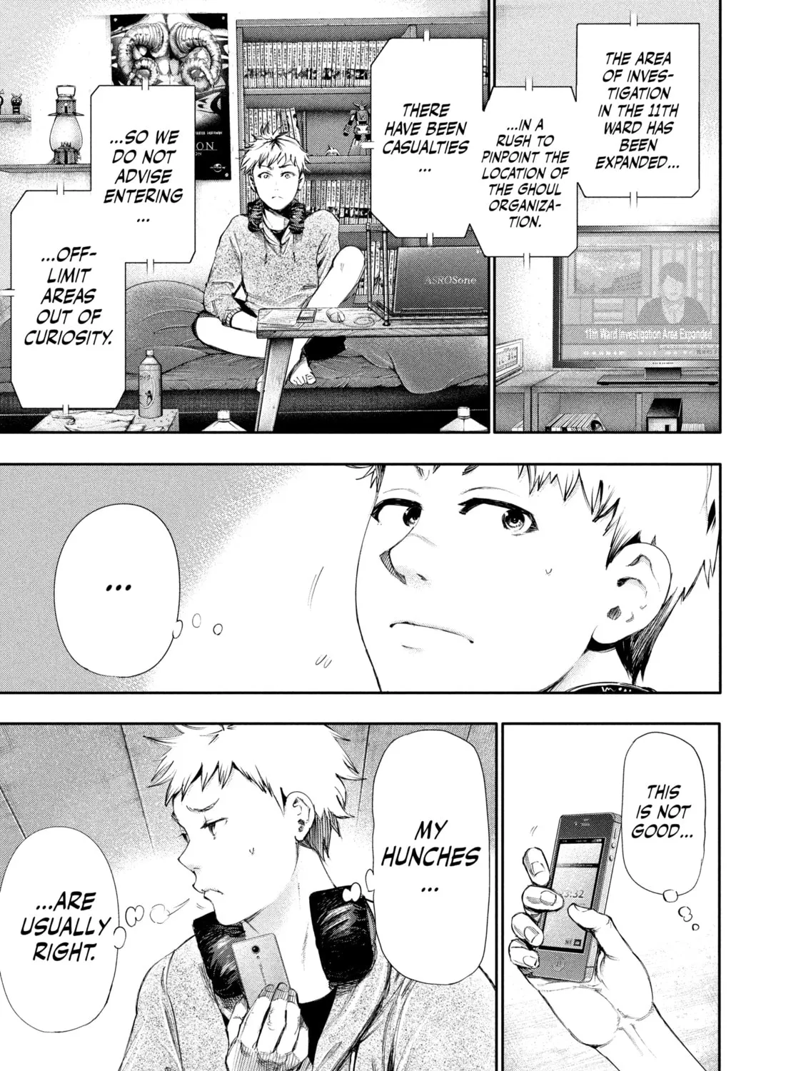 Read Tokyo Ghoul chapter 53 image 32 on Lezhin