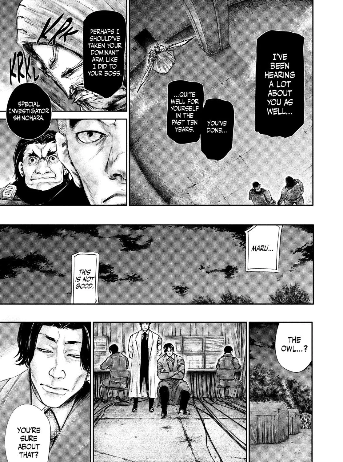 Read Tokyo Ghoul chapter 69 image 8 on Lezhin