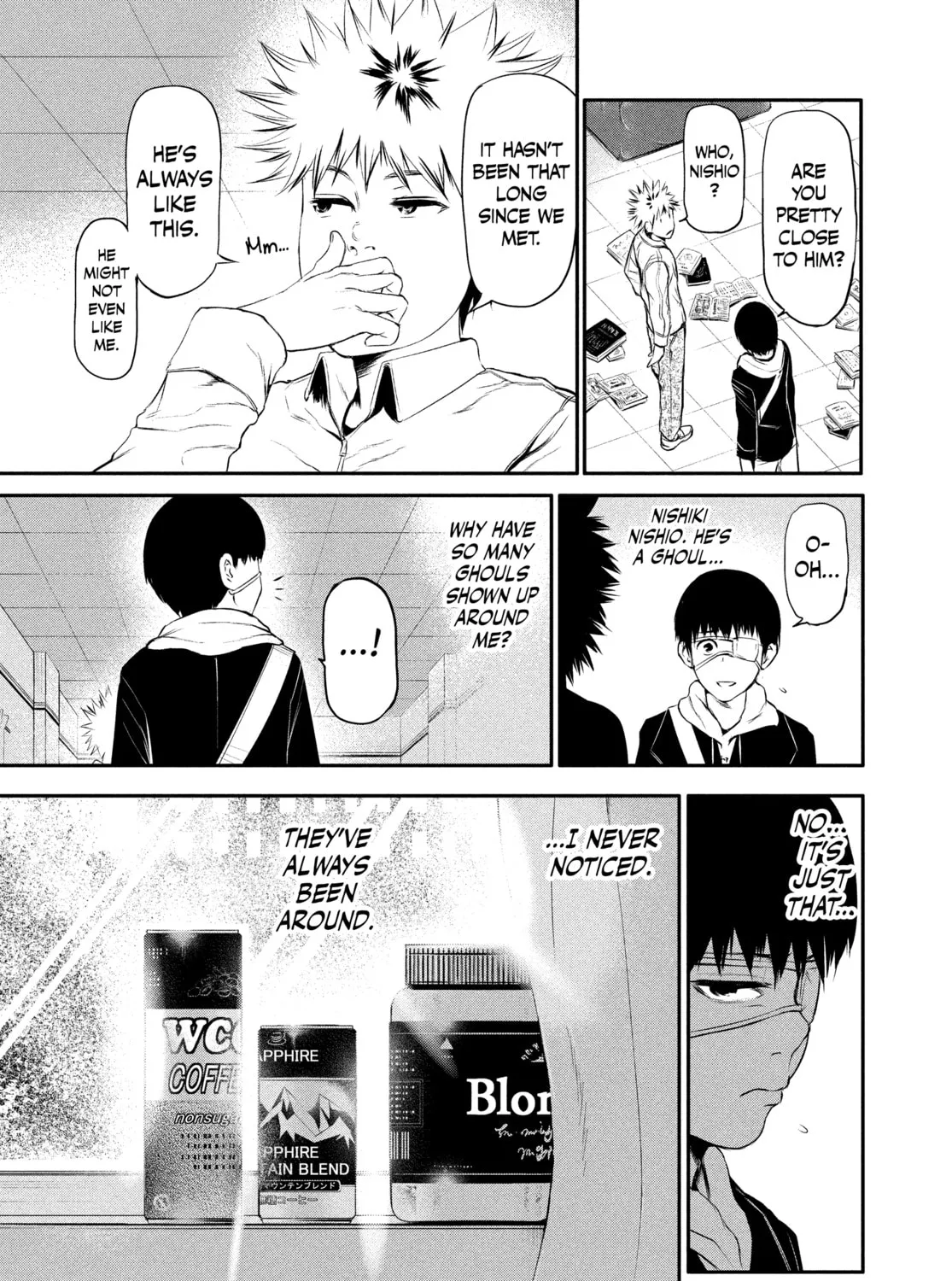 Read Tokyo Ghoul chapter 7 image 12 on Lezhin